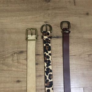 Gap Leather Belt Bundle
